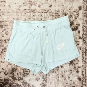 Nike Women's Blue and Green Shorts